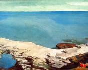 温斯洛荷默 - Natural Bridge, Bahamas